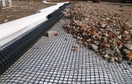 application of geogrid