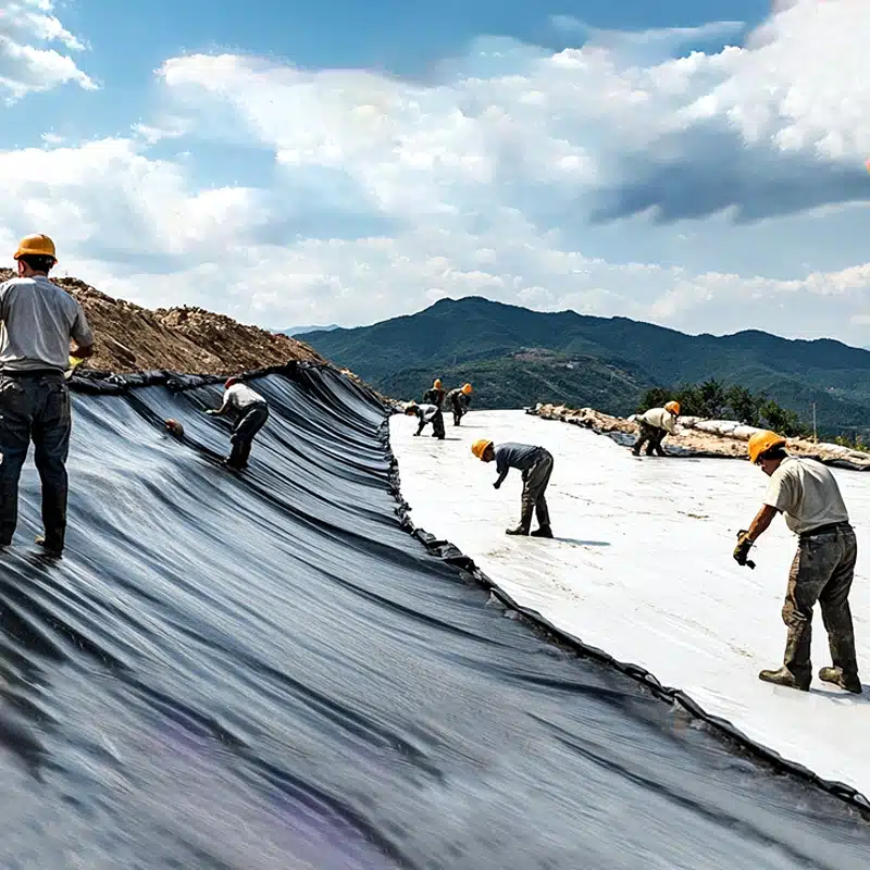 How to choose, LLDPE geomembrane or HDPE geomembrane?