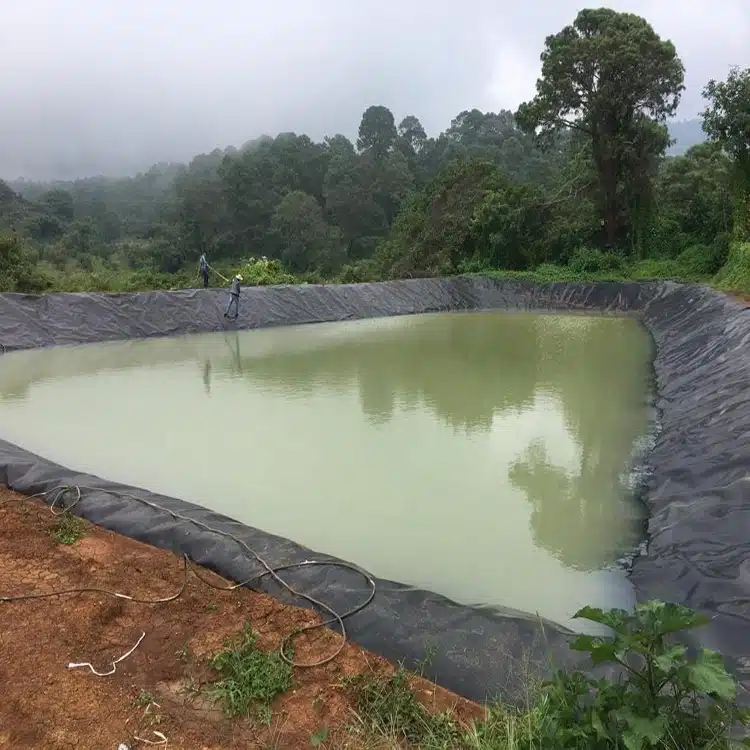 What is the LLDPE geomembrane?