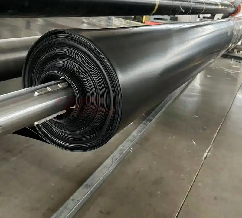 What is the HDPE geomembrane?