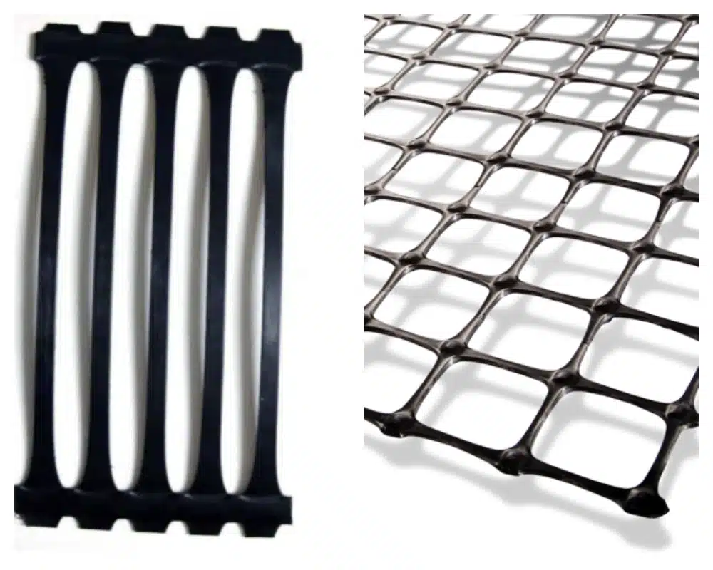 ¿Geogrid uniaxial vs biaxial?