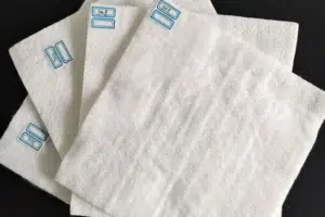 Nonwoven geotextile fabric for drainage and filtration selection