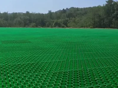 Landscape Green Gravel Grid