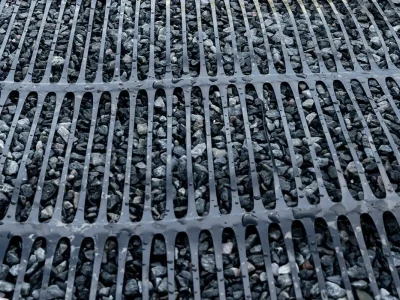 Uniaxial Geogrid banner